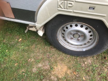 Bild 4:Wohnwagen Kip Caravan 1995