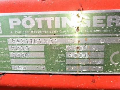 Bild 5:Miststreuer Pöttinger 4001