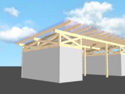 Bild 4:Lohnabbund, Holzbauzuschnitt
