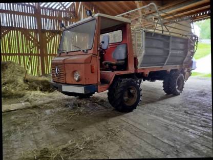 Reform Muli 50 mit Ladewagen