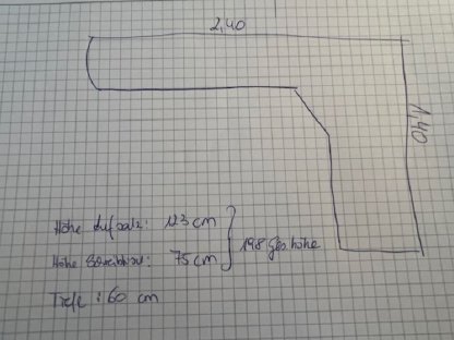 Bild 4:Großer, wunderbarer Schreibtisch mit Rückwand, Glas-Eckvitrine