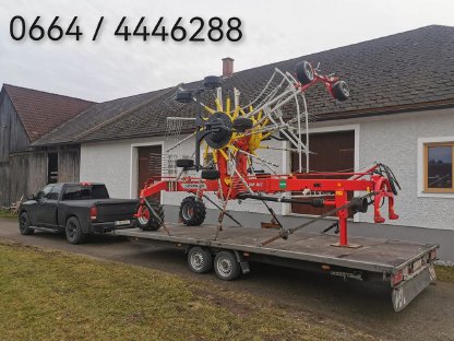 Ladewagen- und Schwader-Transporte