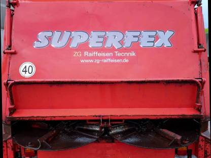 Farmtech Mist-, Kalk-, Kompoststreuer Tandem Superfex 1.000