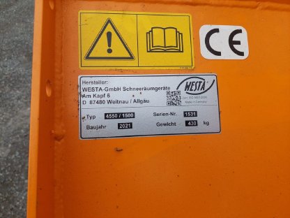 Bild 5:Westa Schneefräse 4550