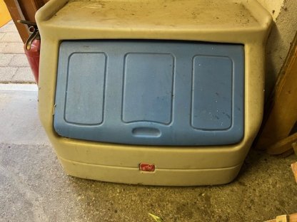 Bild 2:Große LEGO- bzw. Baublocks Kunststoff inkl. Aufbewahrungsbox