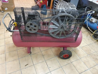 Bild 7:Kompressor ELMAG Meister 700, 200 l, 5,5 PS, 400 V