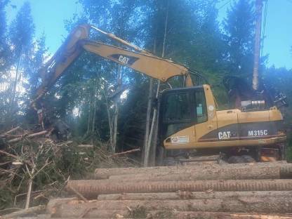 Verkaufe Baggerprozessor Cat M 315