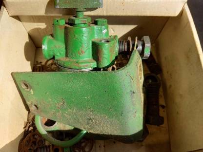 Bild 3:Reste vom Diesel-Spaltfilter 15 PS Deutz