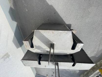 Bild 3:Frontgewicht Hecke