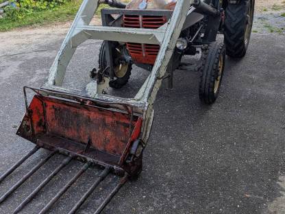 Bild 4:Steyr 190 inkl. Frontlader Hydrac