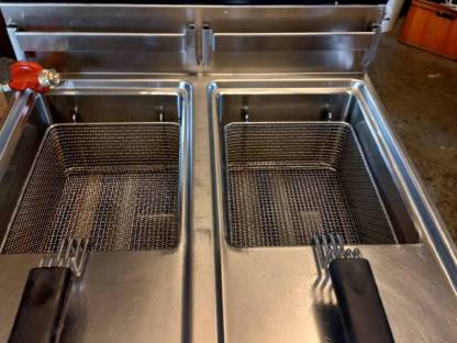 Bild 3:Gas Fritteuse 18 kW