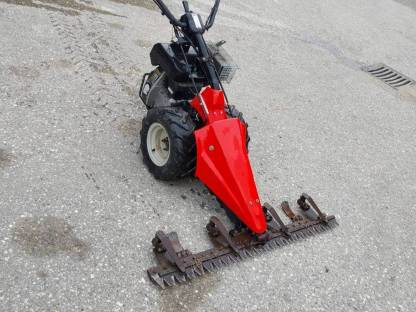 Bild 3:Reform, Vogel und Noot Motormäher mit Schneefräse