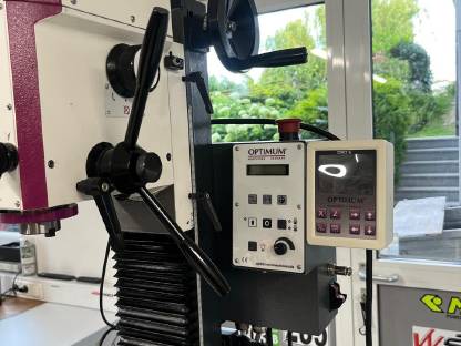 Bild 3:Optimum Fräsmaschine MH22VD