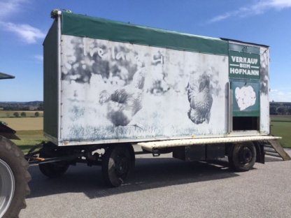 Mobilstall für Legehennen