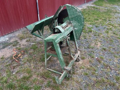 Bild 3:Kreissäge mit Zapfwellenantrieb