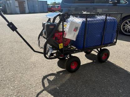 Bild 2:Hochdruckreiniger mobil mit Wassertank 190 Bar, Benzinmotor