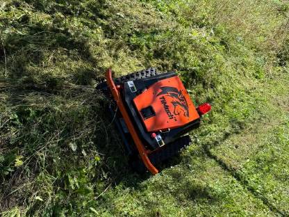 Slopemower by TiMach, Böschungsmäher, Mähraupe