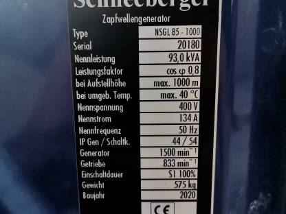 Bild 6:Notstromaggregat Schneeberger