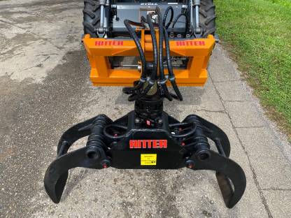 Bild 4:Ritter Frontladergreifer 4,5t, 1.300mm