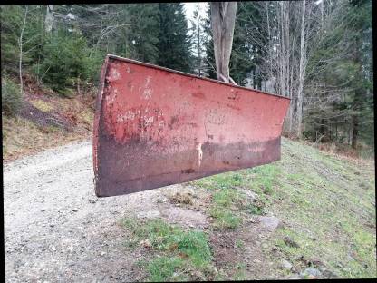 Bild 2:Schneeschild, Polterschild