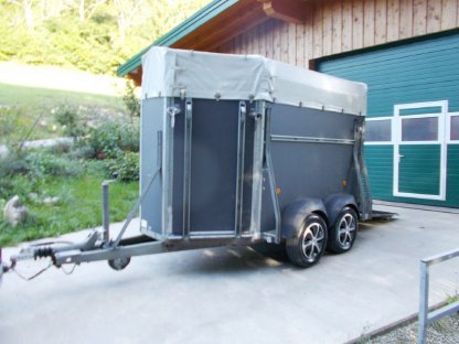 Bild 3:Böckmann Viehanhänger-Frontausstieg-Rampe Tür