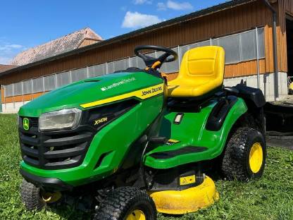 Bild 4:John Deere Aufsitzrasenmäher X147R