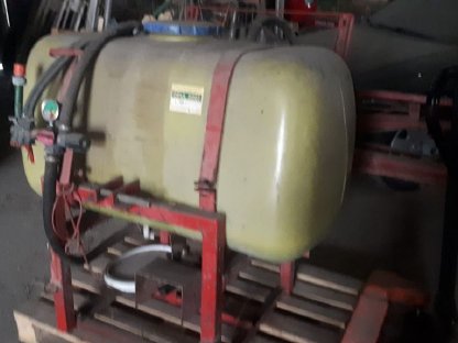 Bild 6:Sähmaschine Reform Semo 88 3m, Feldspritze, 2 Achs Anhänger