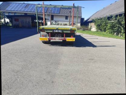 Bild 2:Ballenanhänger, Holzanhänger