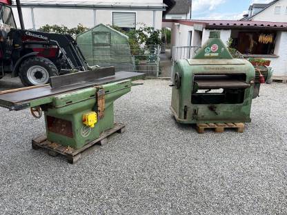Hobelmaschine 2, Abrichte Dickenhobelmaschine