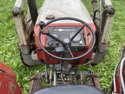 Bild 6:Steyr 545 inkl. Frontlader