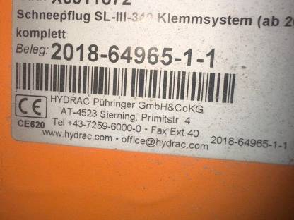 Bild 5:Schneepflug Hydrac