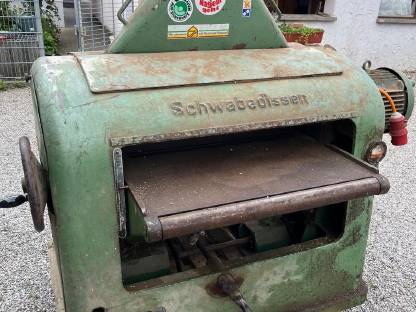 Bild 4:Hobelmaschine 2, Abrichte Dickenhobelmaschine