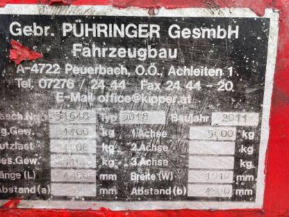 Bild 4:Pühringer Kipper