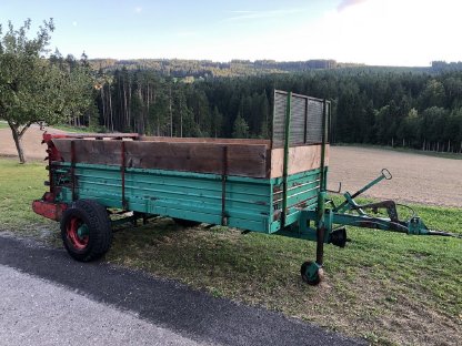 Bild 2:Kirchner BT 32 Miststreuer