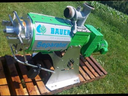 Bild 4:Bauer Gülleseparator S655