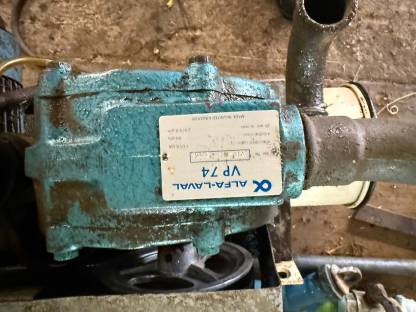 Bild 3:Vakuumpumpe Alfa Laval