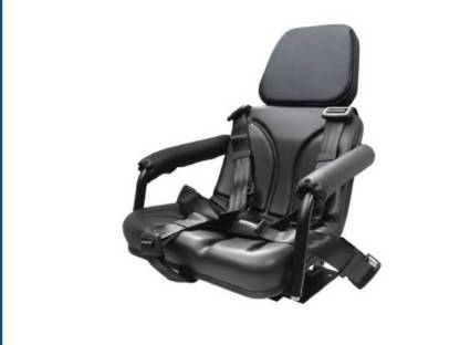 Bild 2:Traktor-Kindersitz gefedert