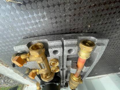 Bild 3:Solar Pumpengruppe mit Pumpe, 1x Pumpe