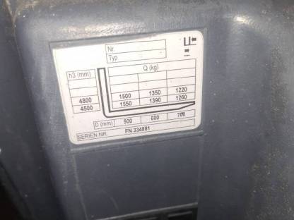 Bild 6:Jungheinrich EFG-DF 16 Gabelstapler Elektrostapler