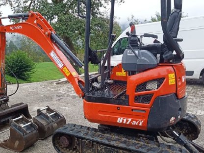 Bild 3:Kubota U17-3 Minibagger inkl. Löffelpaket