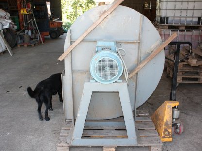 Bild 3:Gebläse für Getreide-Trocknung, Belüftung, Reinigung