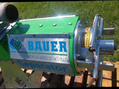 Bild 2:Bauer Gülleseparator S655