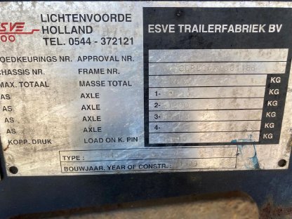 Bild 6:Tankauflieger Zwangsgelenkt ESVE Magyar