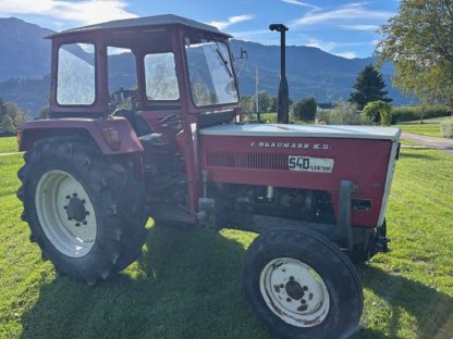 Bild 7:Guterhaltener Steyr 40er mit Frontlader, Bj. 1970