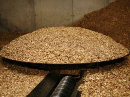 Warmluftgetrocknetes Hackgut G30 Hackschnitzel