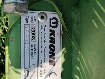 Krone 280 Easy Cut