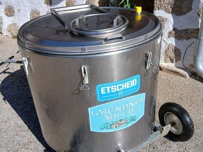 Milchtank fahrbar 750 l