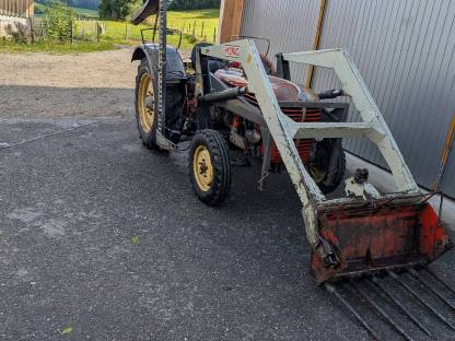 Bild 2:Steyr 190 inkl. Frontlader Hydrac