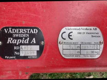 Bild 8:Väderstad Rapid A450S