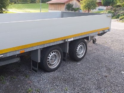 Bild 8:PKW-Anhänger, 2-Achs-Anhänger gebremst, 3 t ges. Gew.